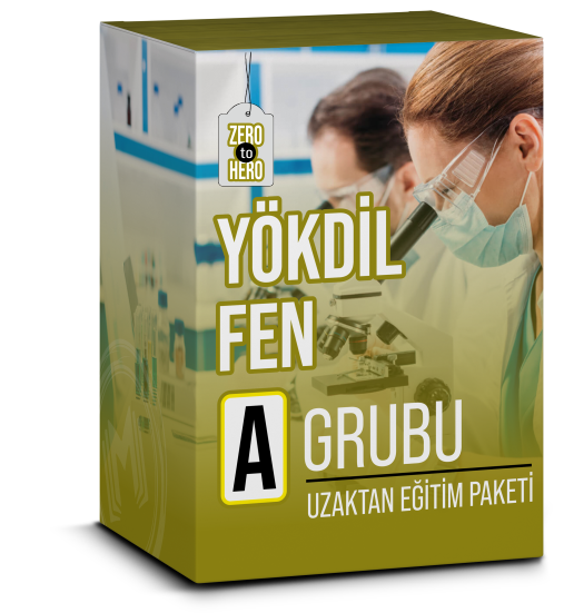 YÖKDİL FEN A Grubu Uzaktan Eğitim Paketi