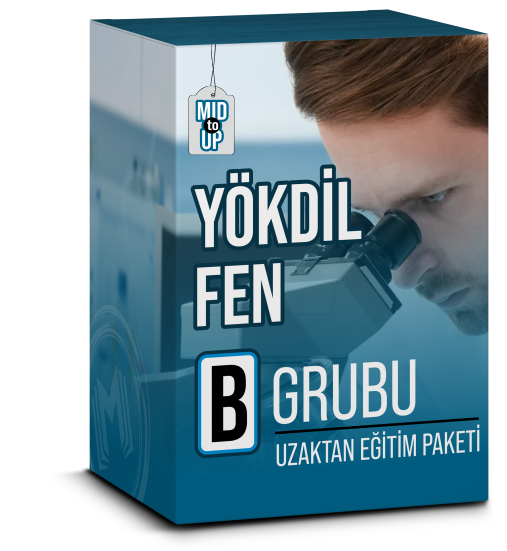 YÖKDİL FEN B Grubu Uzaktan Eğitim Paketi