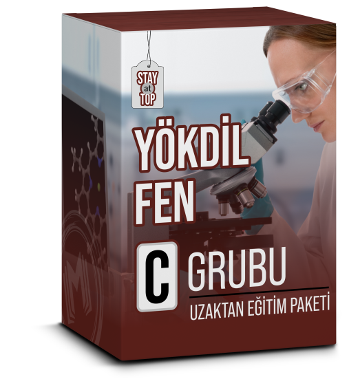 YÖKDİL FEN C Grubu Uzaktan Eğitim Paketi