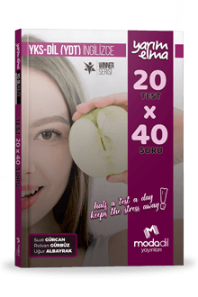 YKS-DİL (YDT) İNGİLİZCE - YARIM ELMA - 20x40 - MİNİ TEST