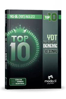 YKSDİL (YDT) - TOP 10 - KURUMSAL DENEME - 10 SINAV