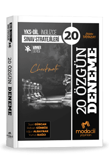 YKS-DİL İNGİLİZCE SINAV STRATEJİLERİ 20 - CHECKMATE - 20 ÖZGÜN DENEME
