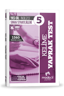 YKS-DİL İNGİLİZCE SINAV STRATEJİLERİ 5 - KELİME YAPRAK TEST